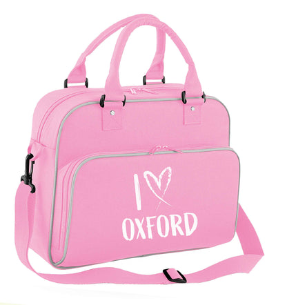 I love Oxford children's dance bag baby pink