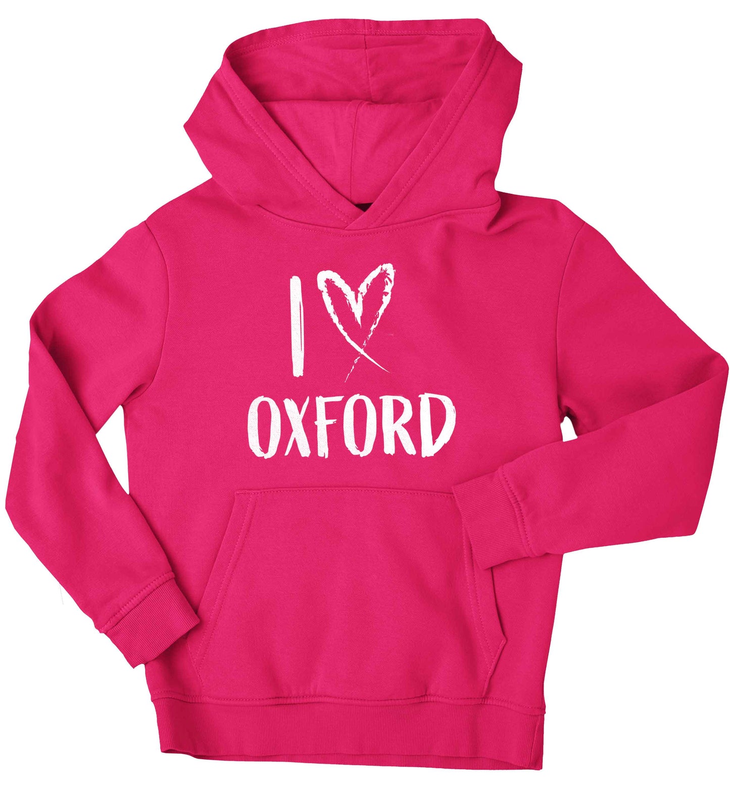 I love Oxford children's pink hoodie 12-13 Years