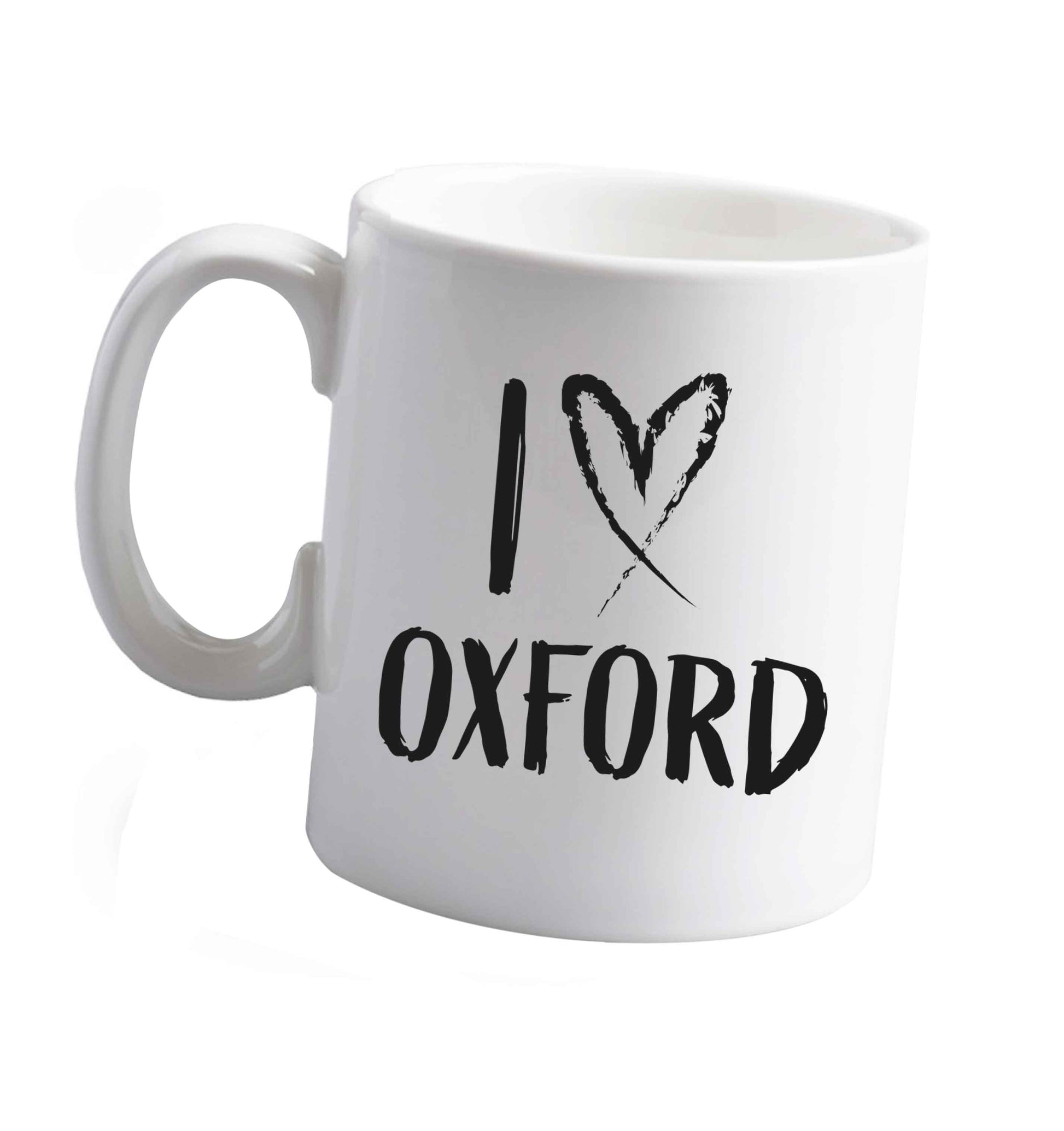 10 oz Tis The Season to Drink Whisky ceramic mug right handed