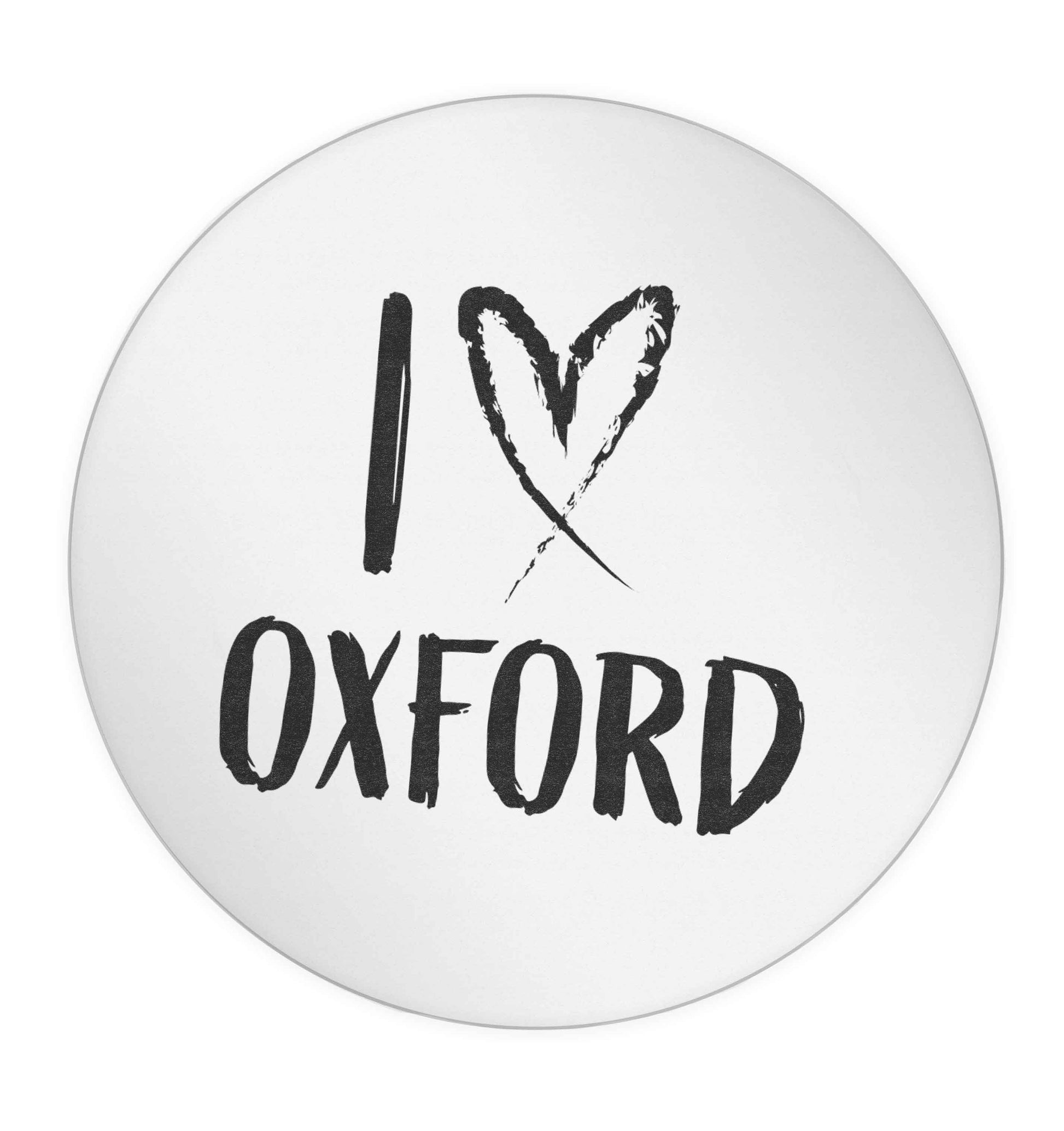 I love Oxford 24 @ 45mm matt circle stickers