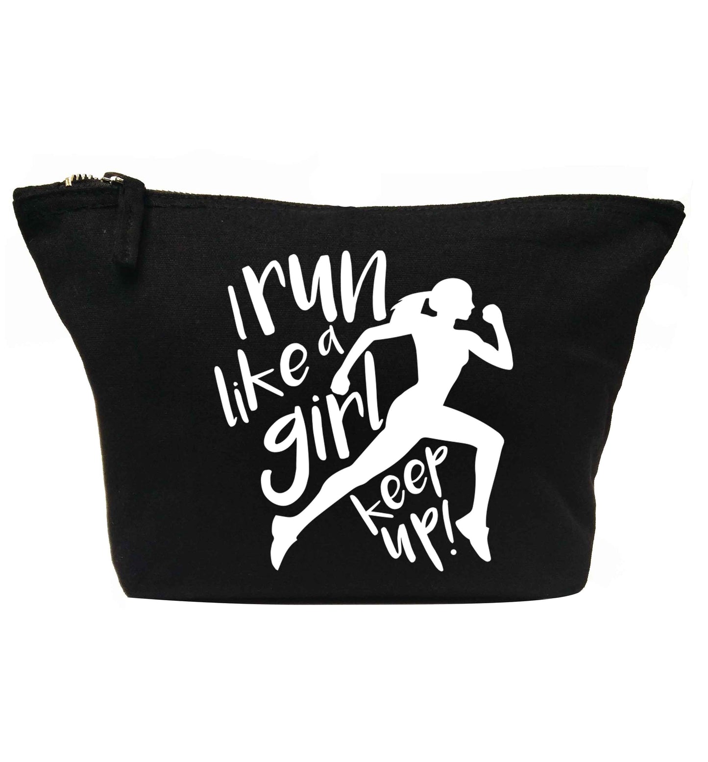 I run like a girl, keep up! | Makeup / wash bag