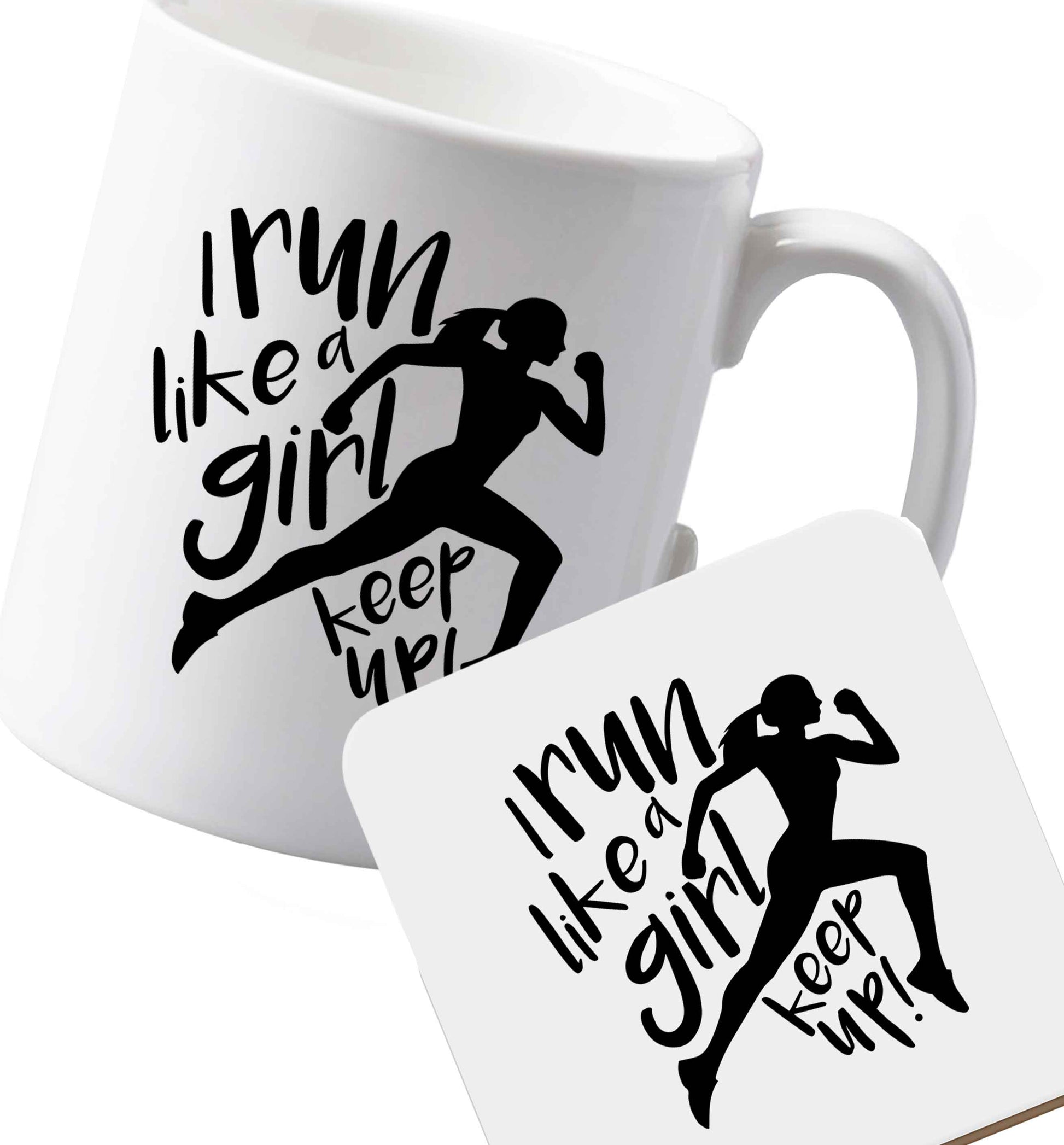 10 oz Ceramic mug and coaster Favourite Type Pan Pancake both sides