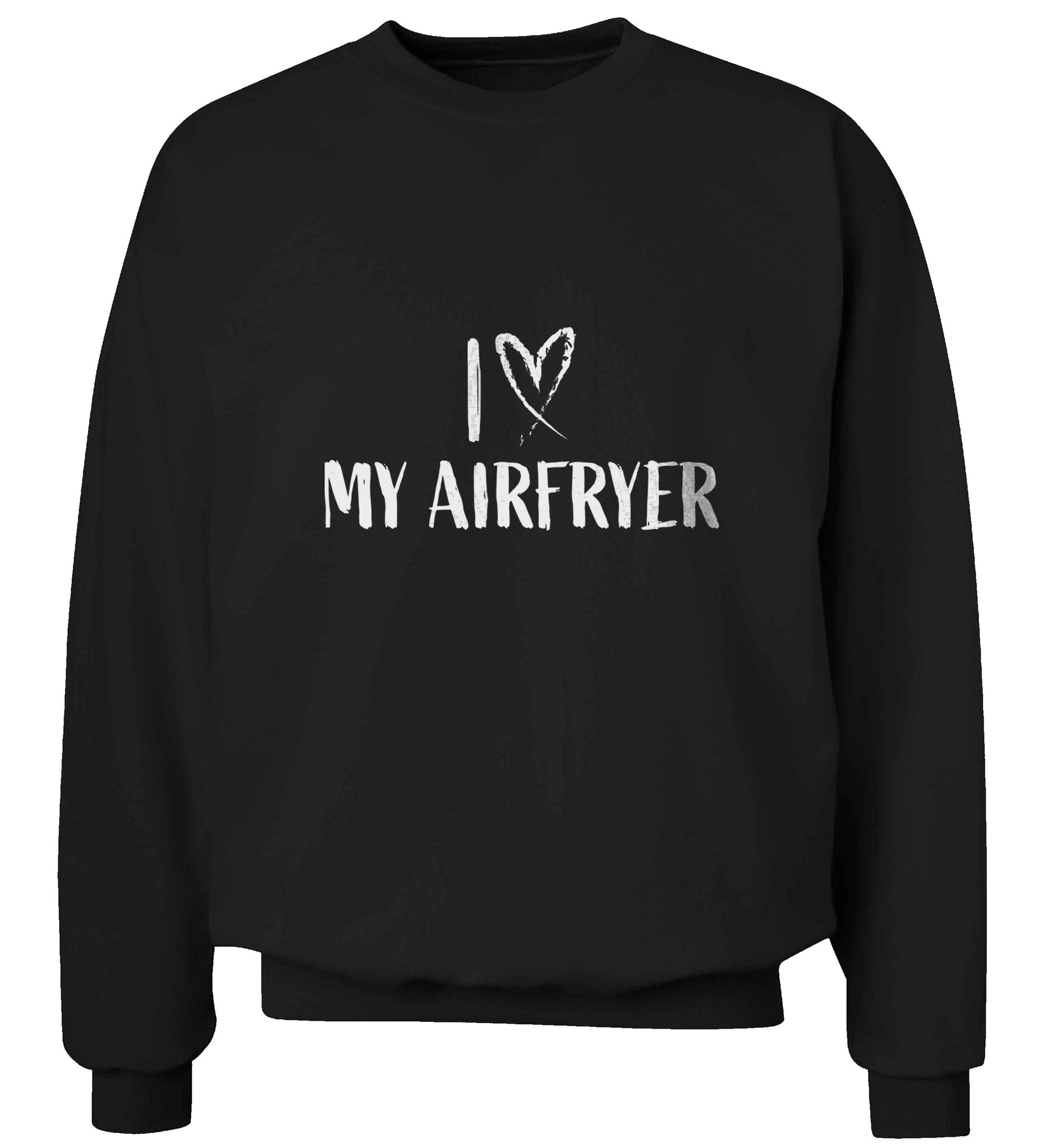 I love my airfryeradult's unisex black sweater 2XL