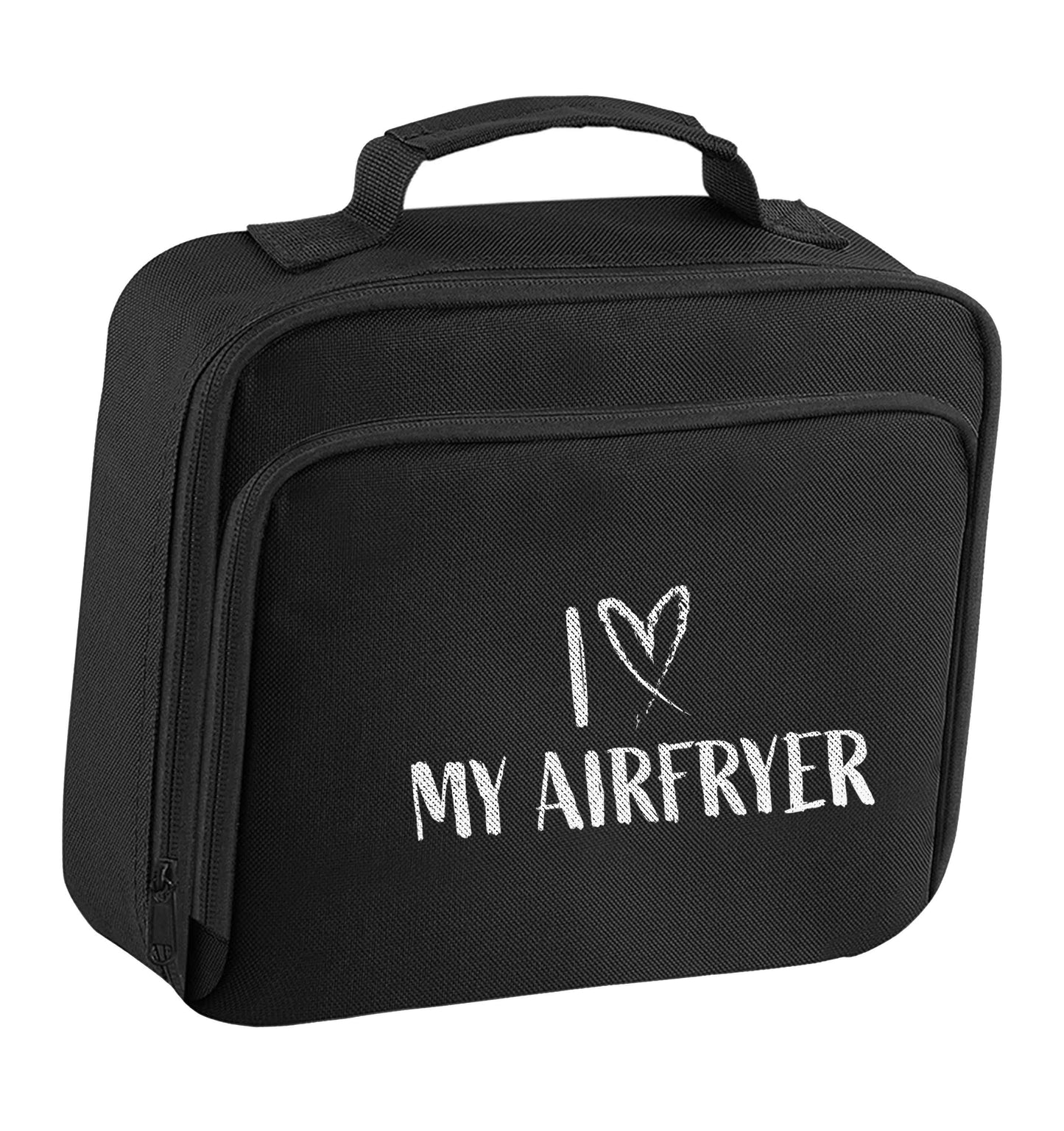 I love my airfryerinsulated black lunch bag cooler