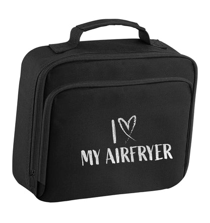 I love my airfryerinsulated black lunch bag cooler