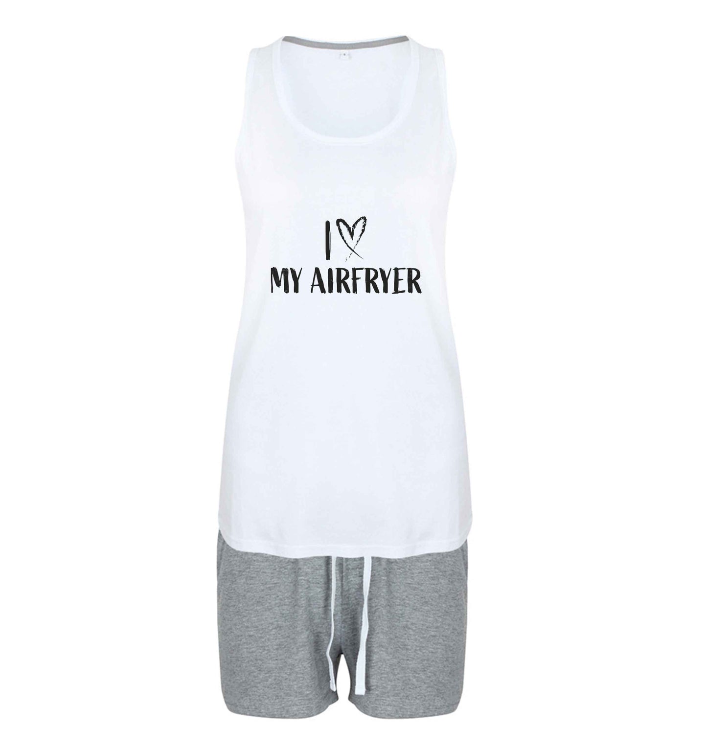 I love my airfryersize XL women's pyjama shorts set in pink 