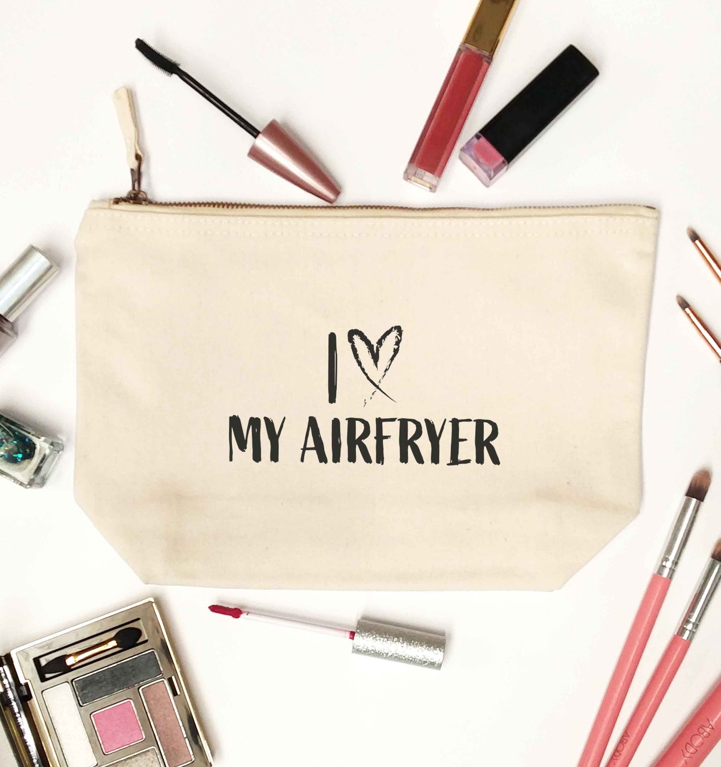 I love my airfryernatural makeup bag