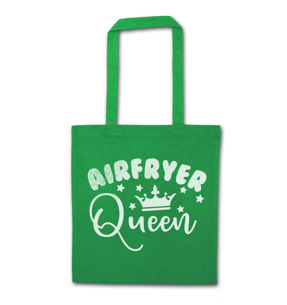 Airfryer queengreen tote bag
