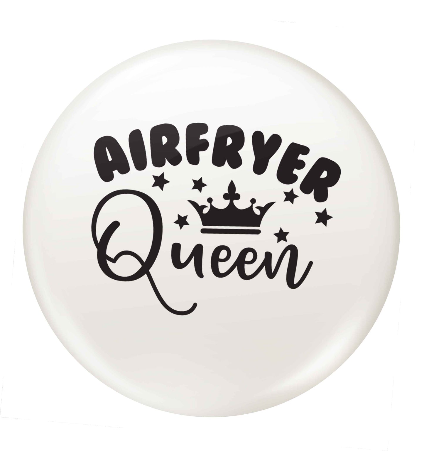 Airfryer queensmall 25mm Pin badge