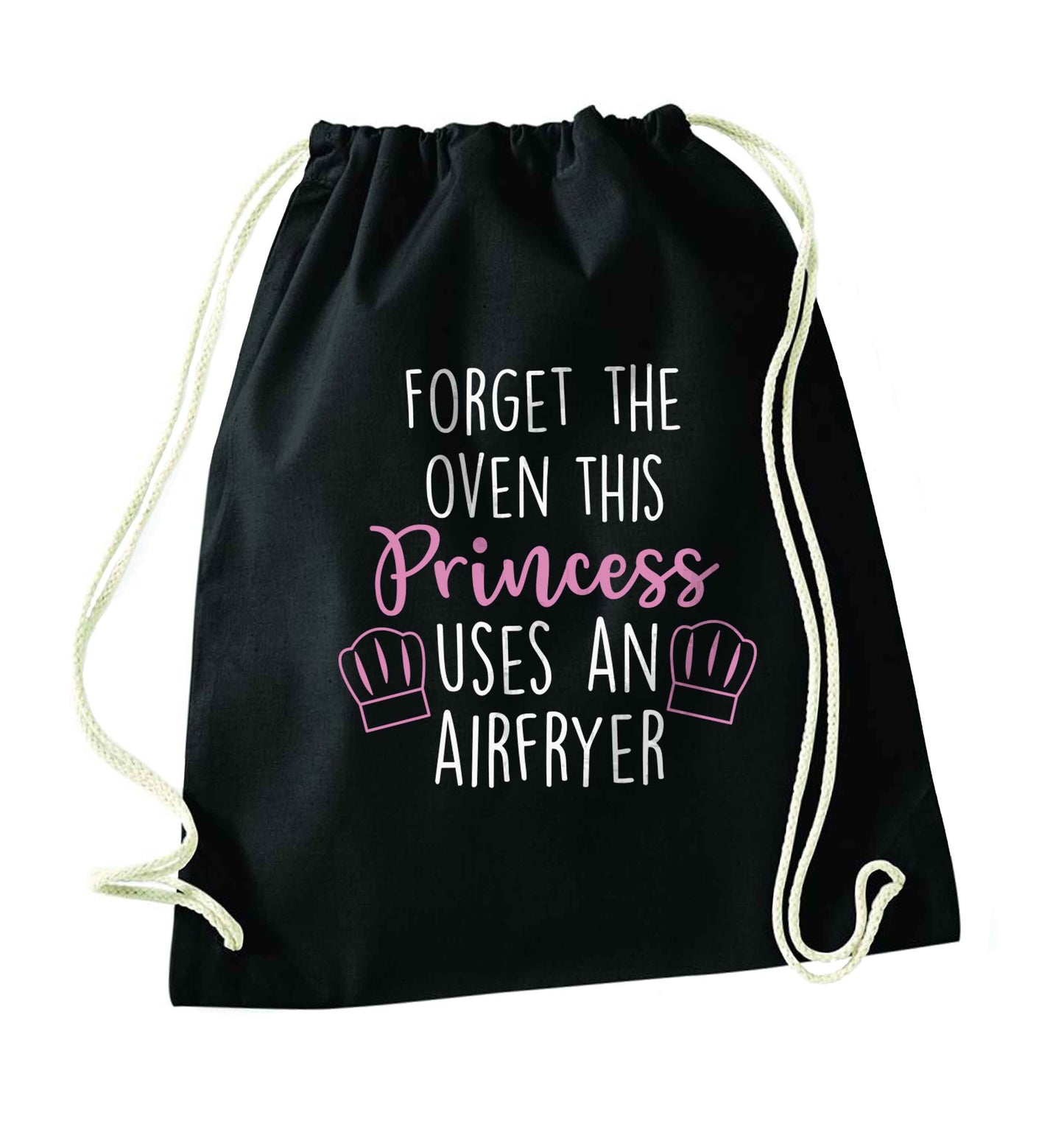 Forget the oven this princess uses an airfryerblack drawstring bag