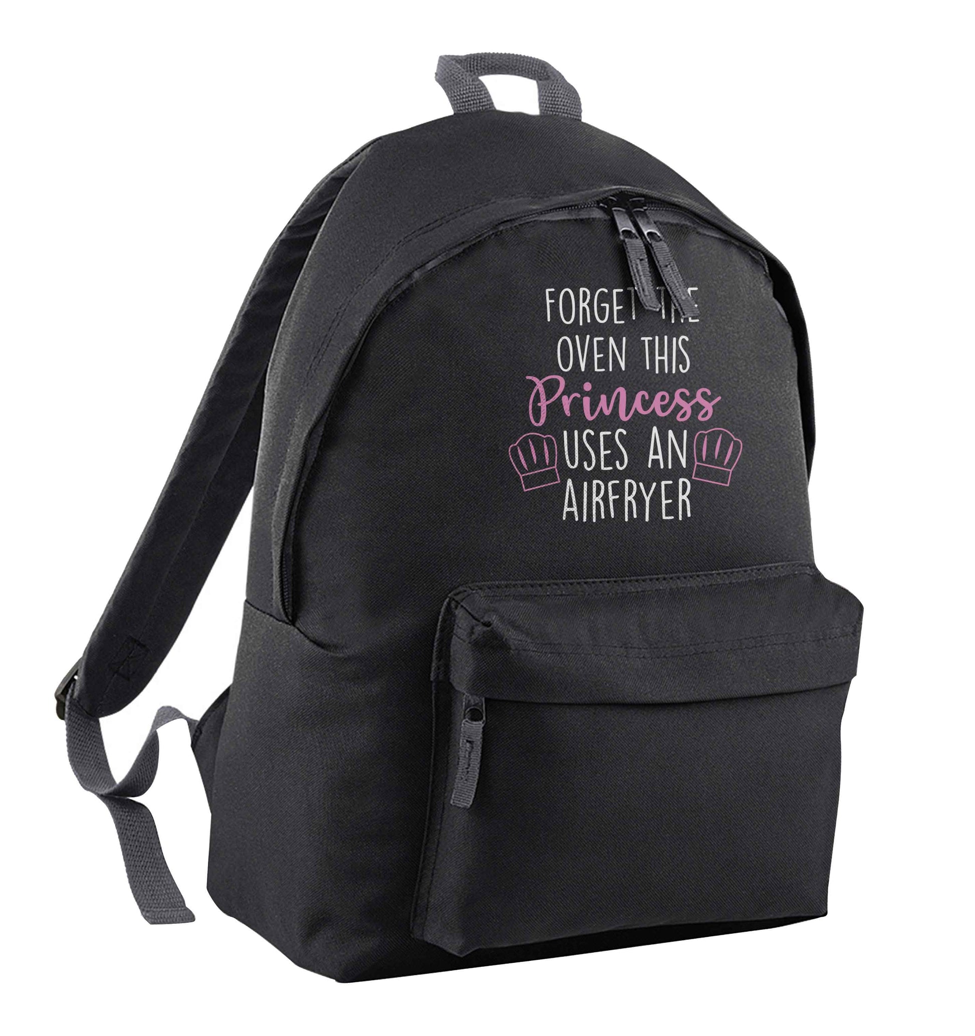 Forget the oven this princess uses an airfryerblack adults backpack