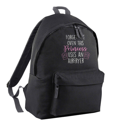 Forget the oven this princess uses an airfryerblack adults backpack