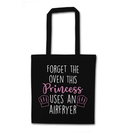 Forget the oven this princess uses an airfryerblack tote bag
