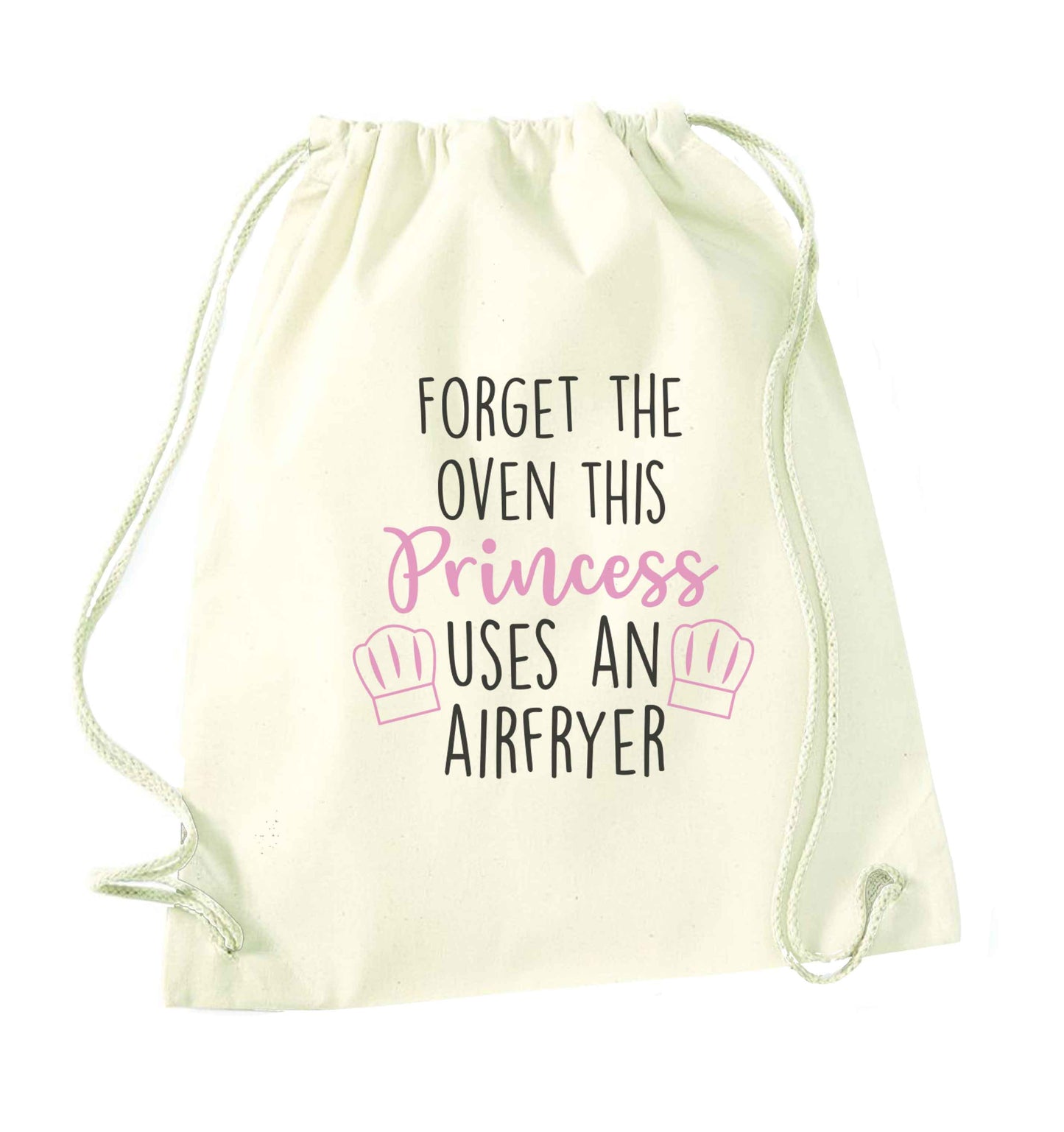 Forget the oven this princess uses an airfryernatural drawstring bag
