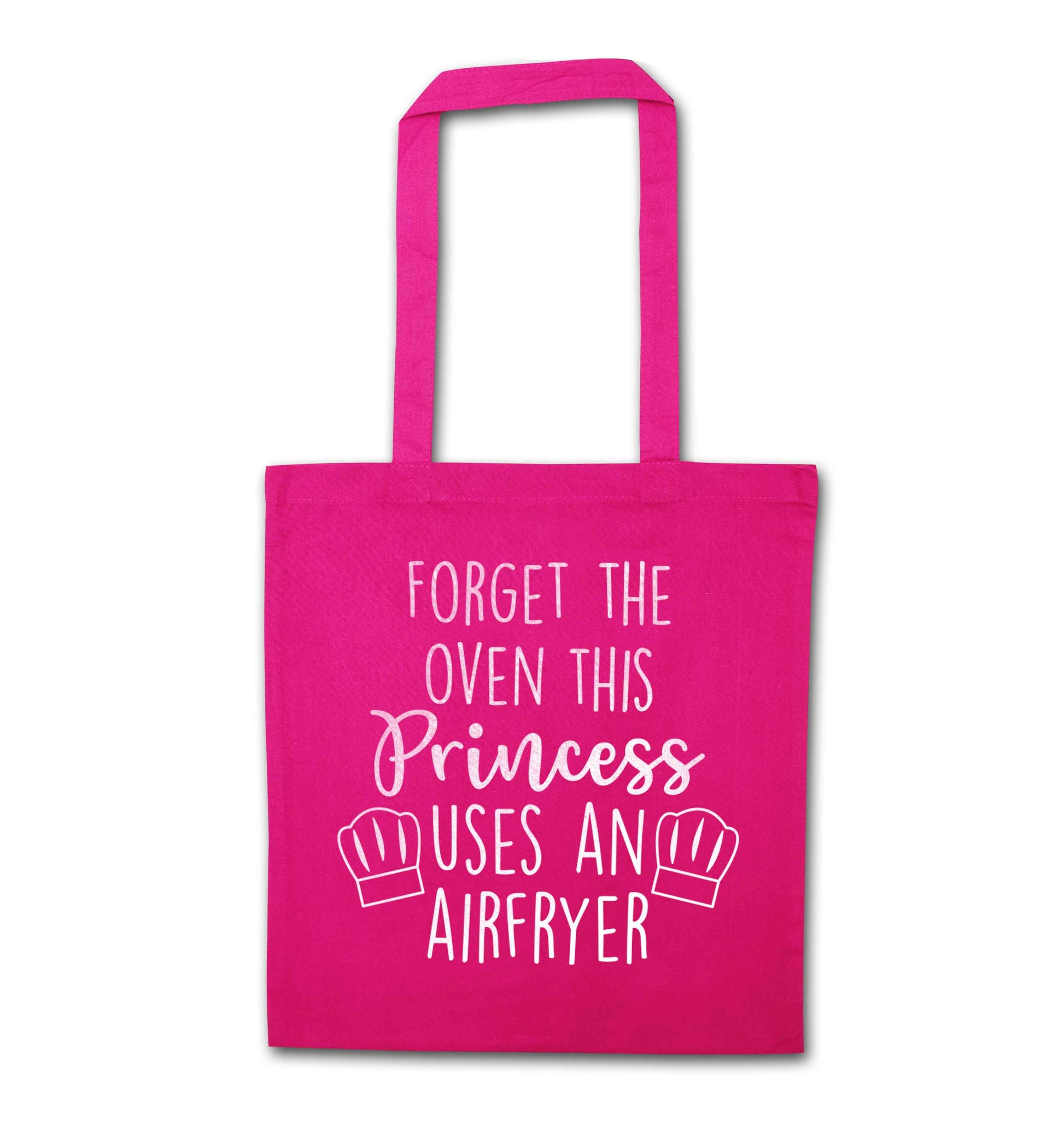 Forget the oven this princess uses an airfryerpink tote bag
