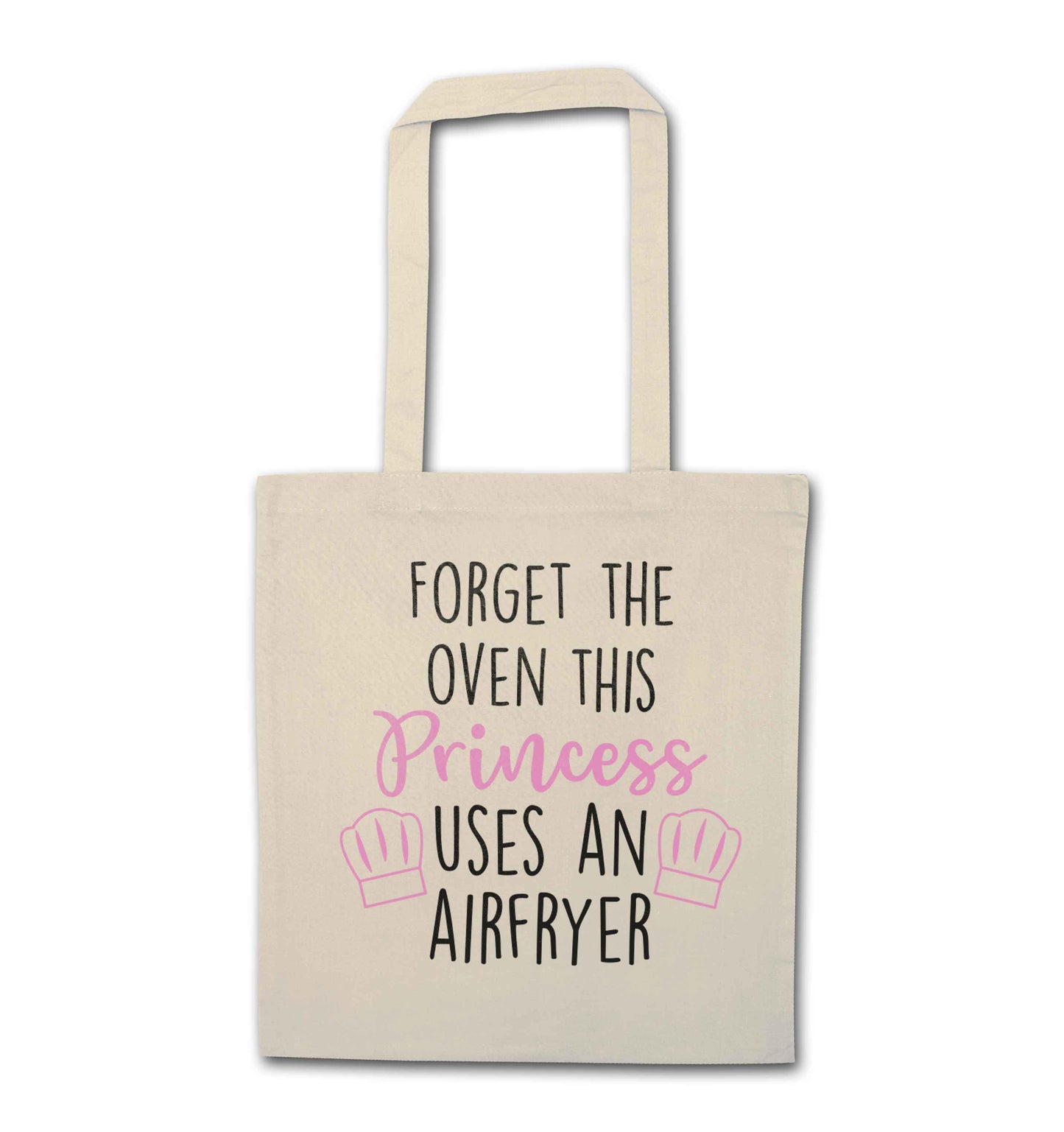 Forget the oven this princess uses an airfryernatural tote bag