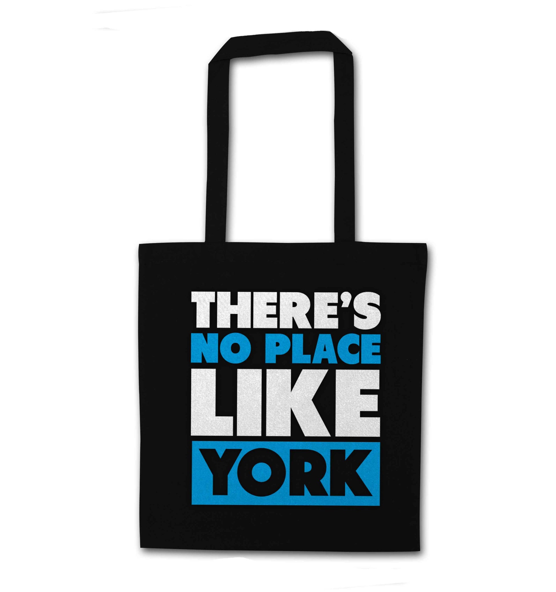 There's no place like york black tote bag