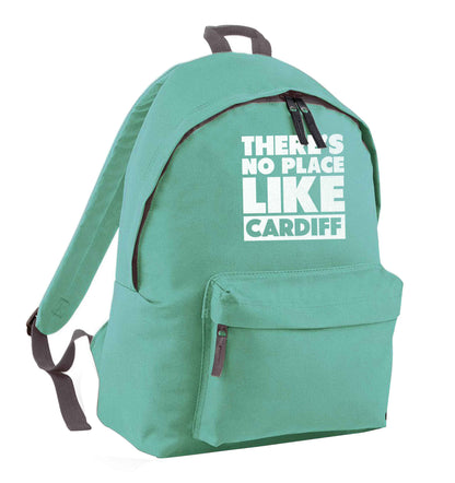 There's no place like Cardiff mint adults backpack