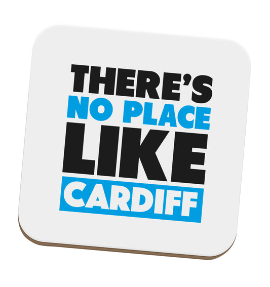 There's no place like Cardiff set of four coasters