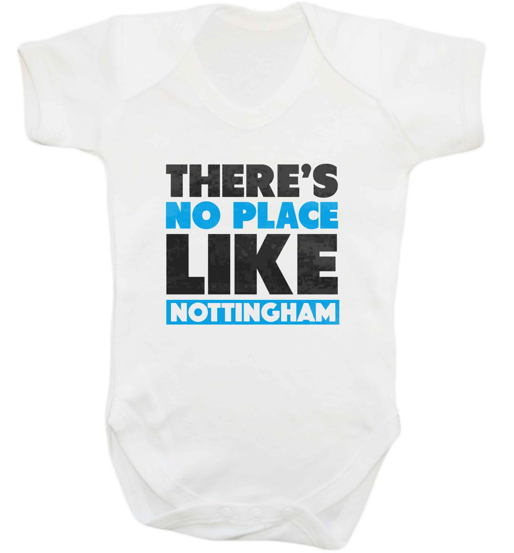 There's no place like Nottingham baby vest white 18-24 months