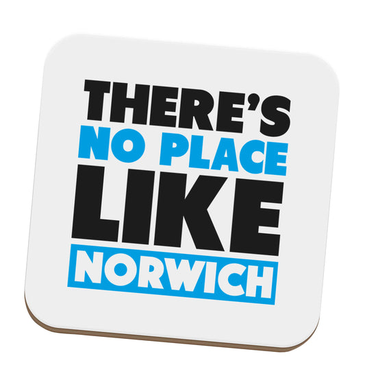 There's no place like Norwich set of four coasters