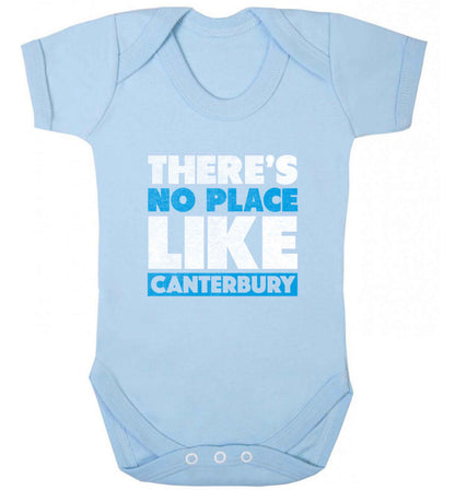There's no place like Canterbury baby vest pale blue 18-24 months