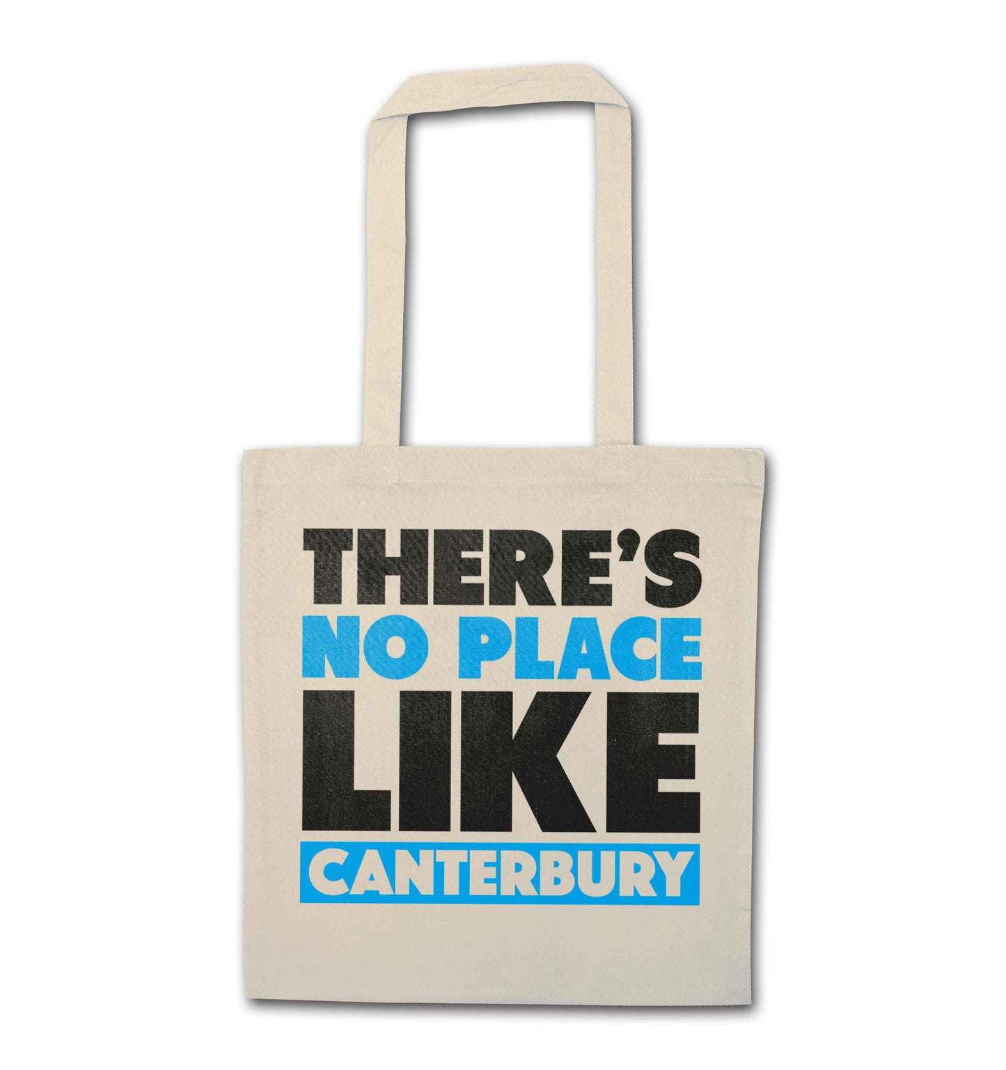 There's no place like Canterbury natural tote bag