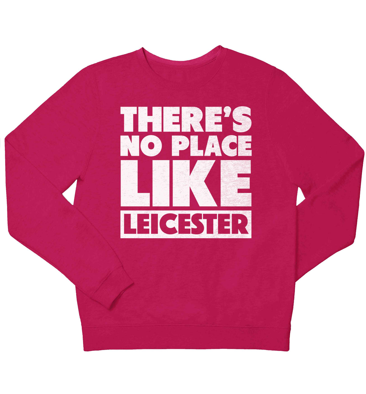 There's no place like Leicester children's pink sweater 12-13 Years