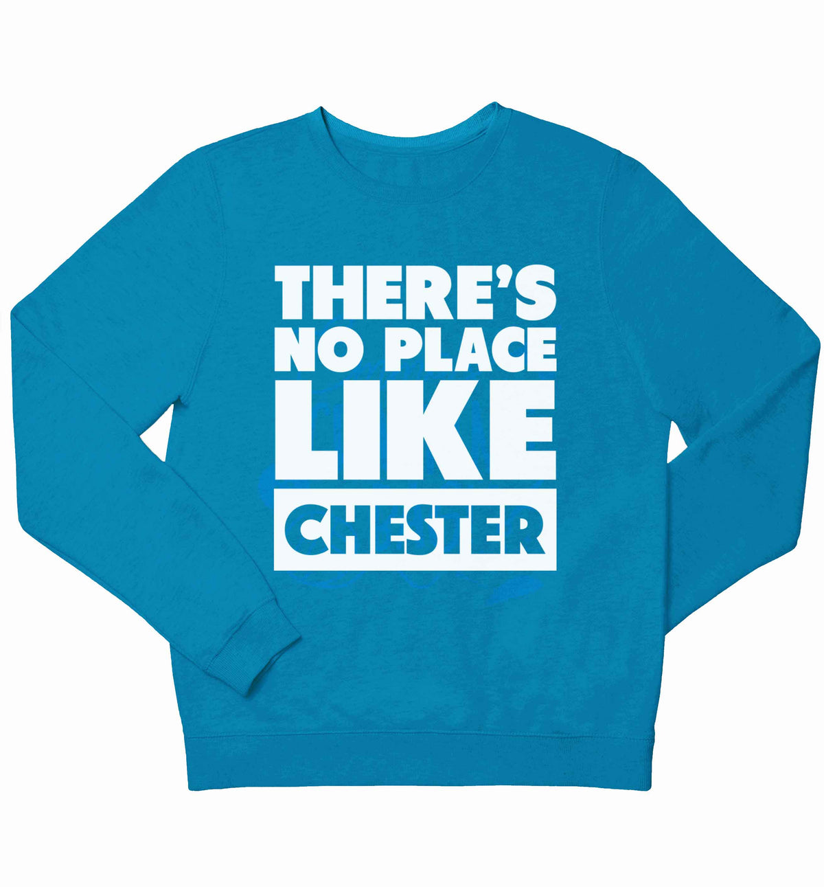 There's no place like Chester children's blue sweater 12-13 Years