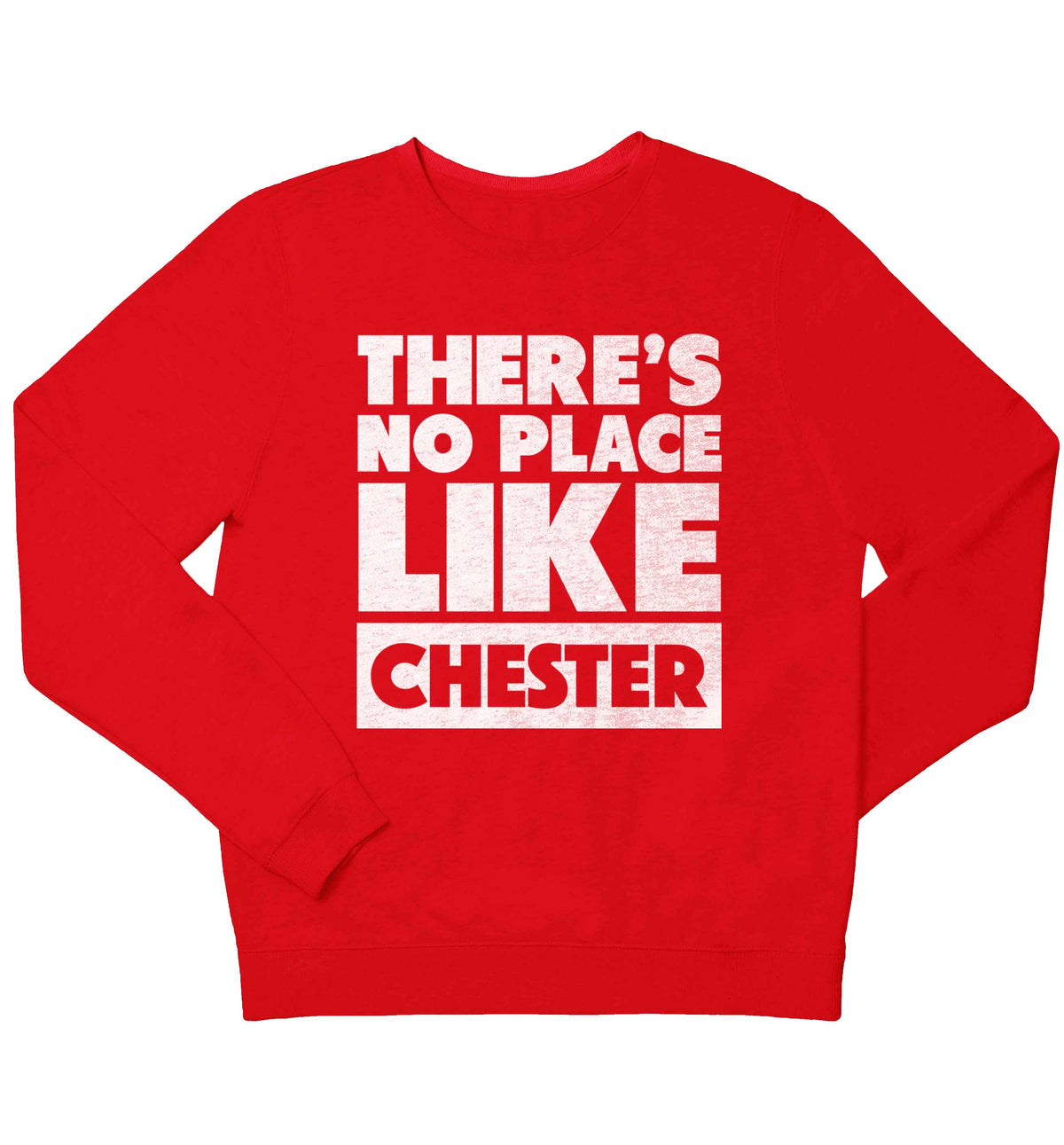 There's no place like Chester children's grey sweater 12-13 Years