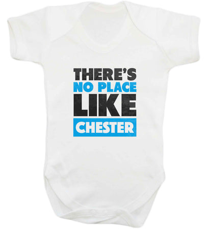 There's no place like Chester baby vest white 18-24 months