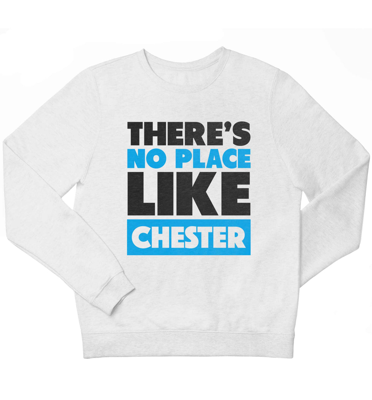 There's no place like Chester children's white sweater 12-13 Years