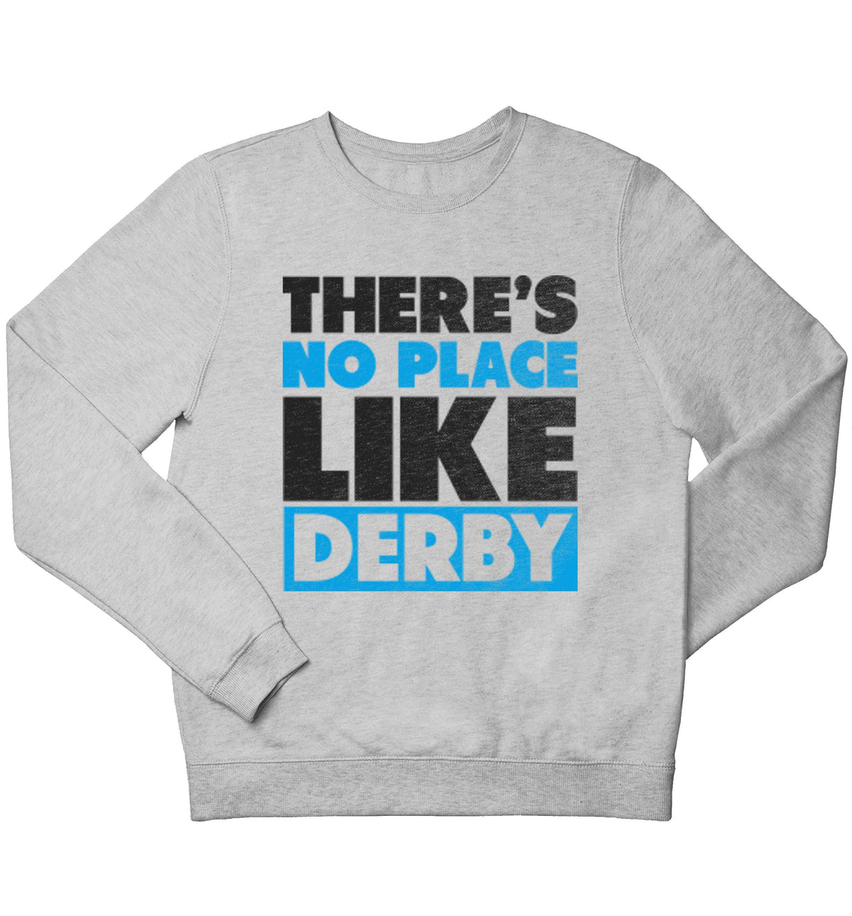 There's no place like Derby children's grey sweater 12-13 Years