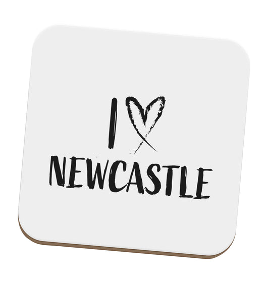 I love Newcastle set of four coasters