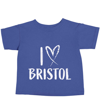 I love Bristol blue baby toddler Tshirt 2 Years