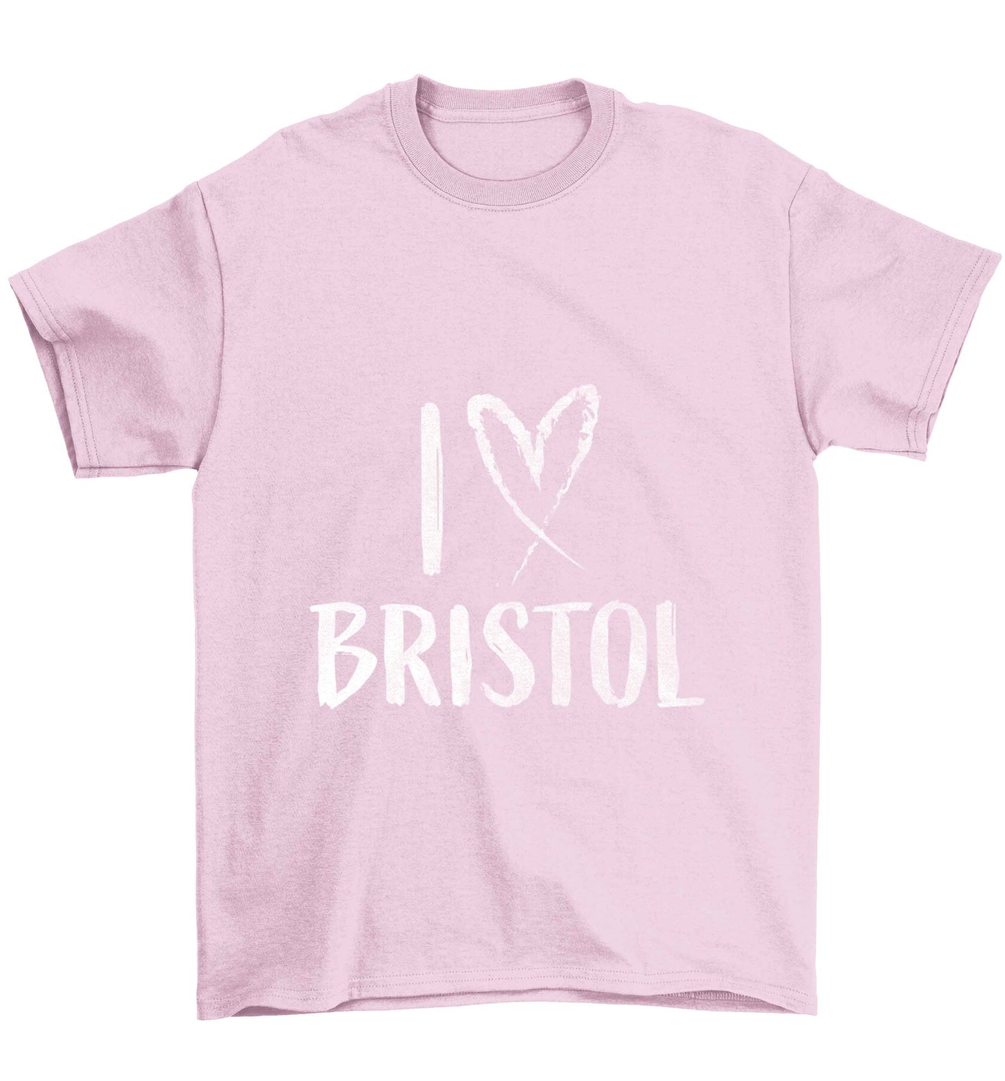 I love Bristol Children's light pink Tshirt 12-13 Years