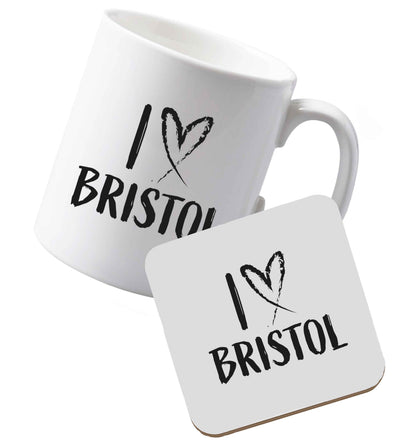 10 oz Ceramic mug and coaster Tis The Season to Drink Whisky both sides