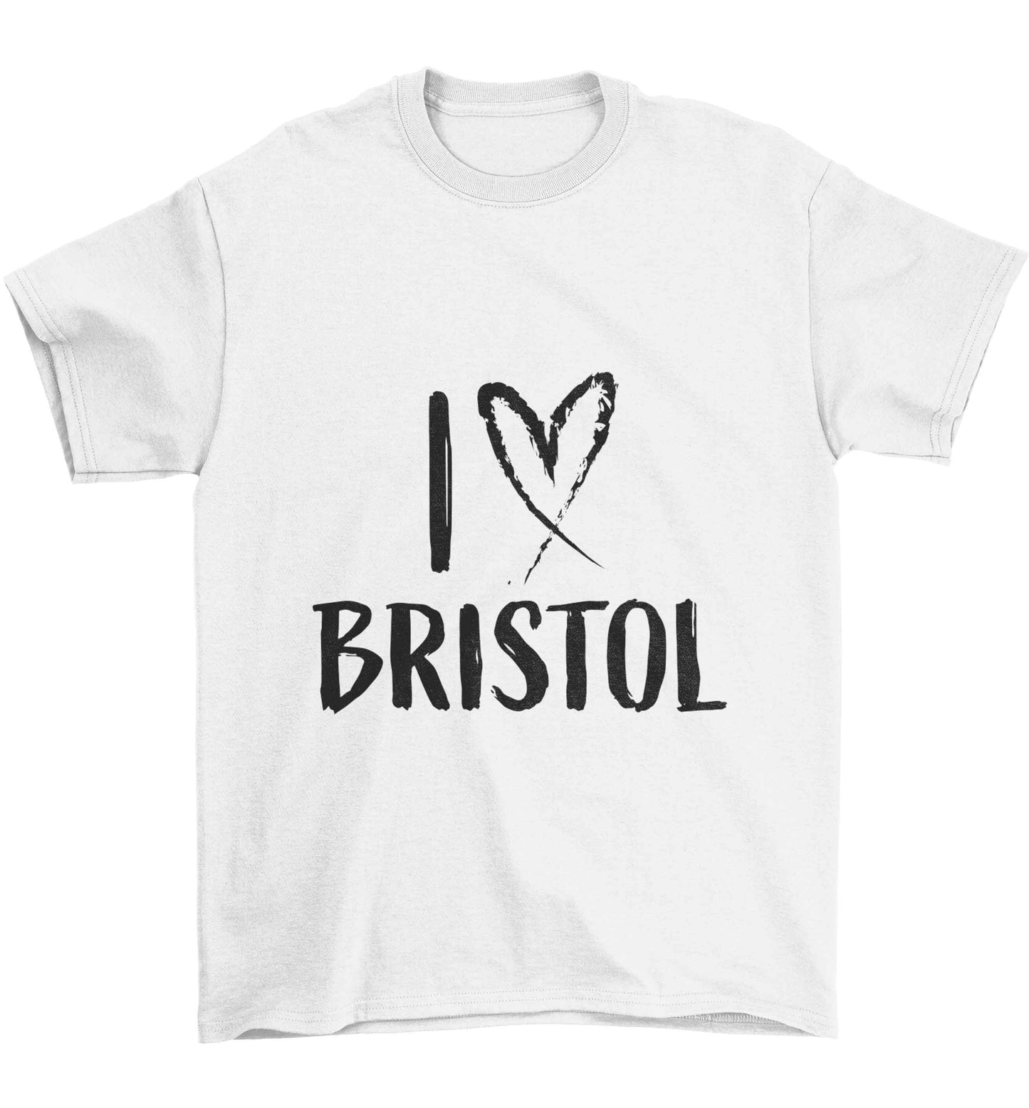 I love Bristol Children's white Tshirt 12-13 Years