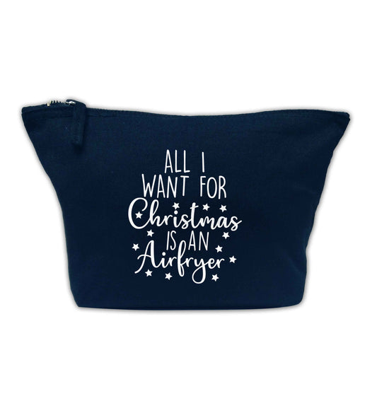 All I want for Christmas is an airfryernavy makeup bag