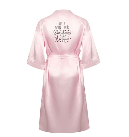 All I want for Christmas is an airfryerXL/XXL pink ladies dressing gown size 16/18