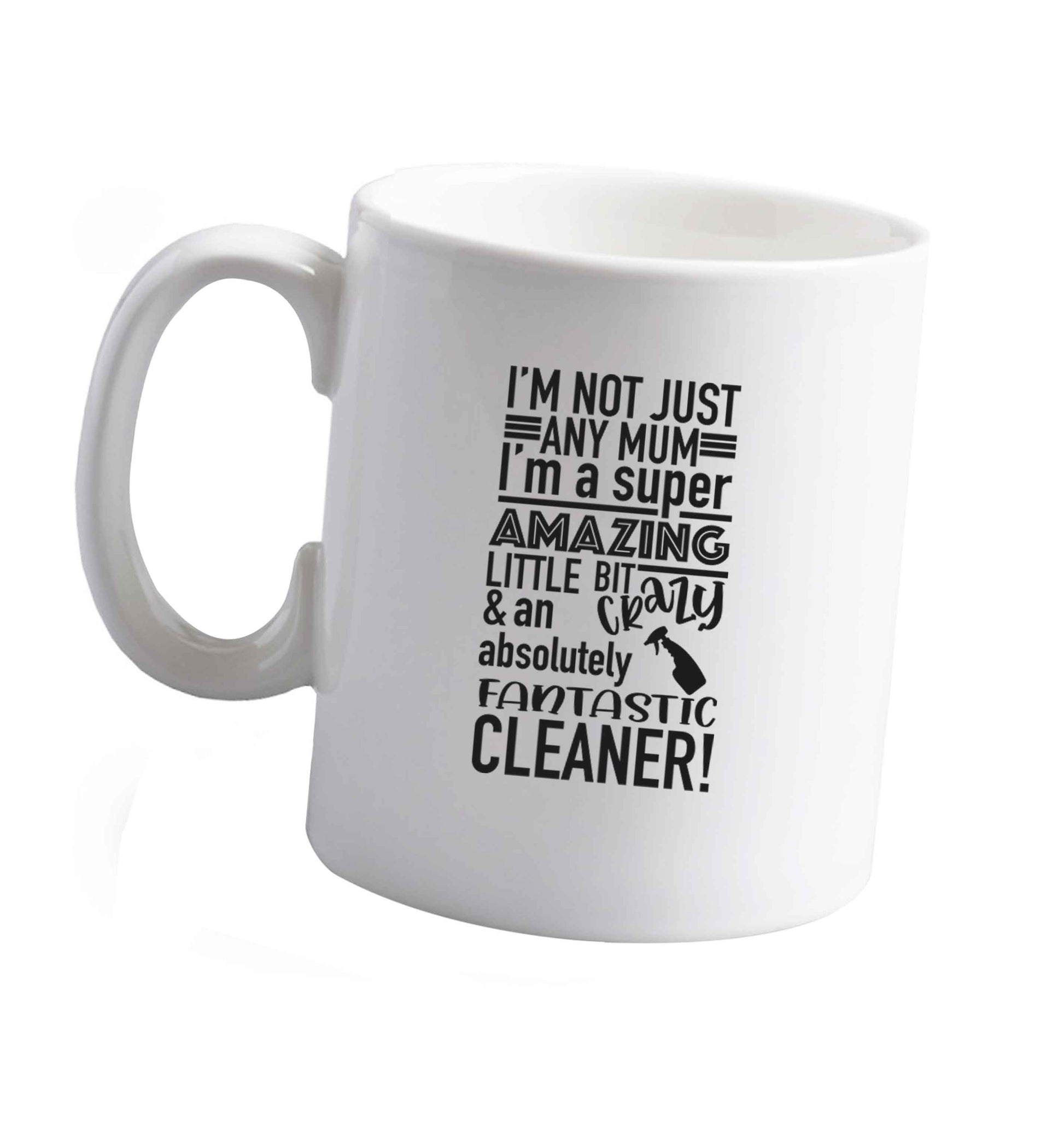 10 oz Tis The Season to Drink Whisky ceramic mug right handed
