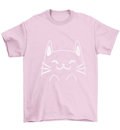 Cat illustration Children's light pink Tshirt 12-13 Years