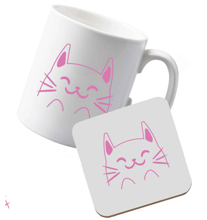 10 oz Ceramic mug and coaster Tis The Season to Drink Whisky both sides