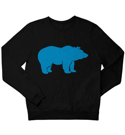 Blue bear children's black sweater 12-13 Years