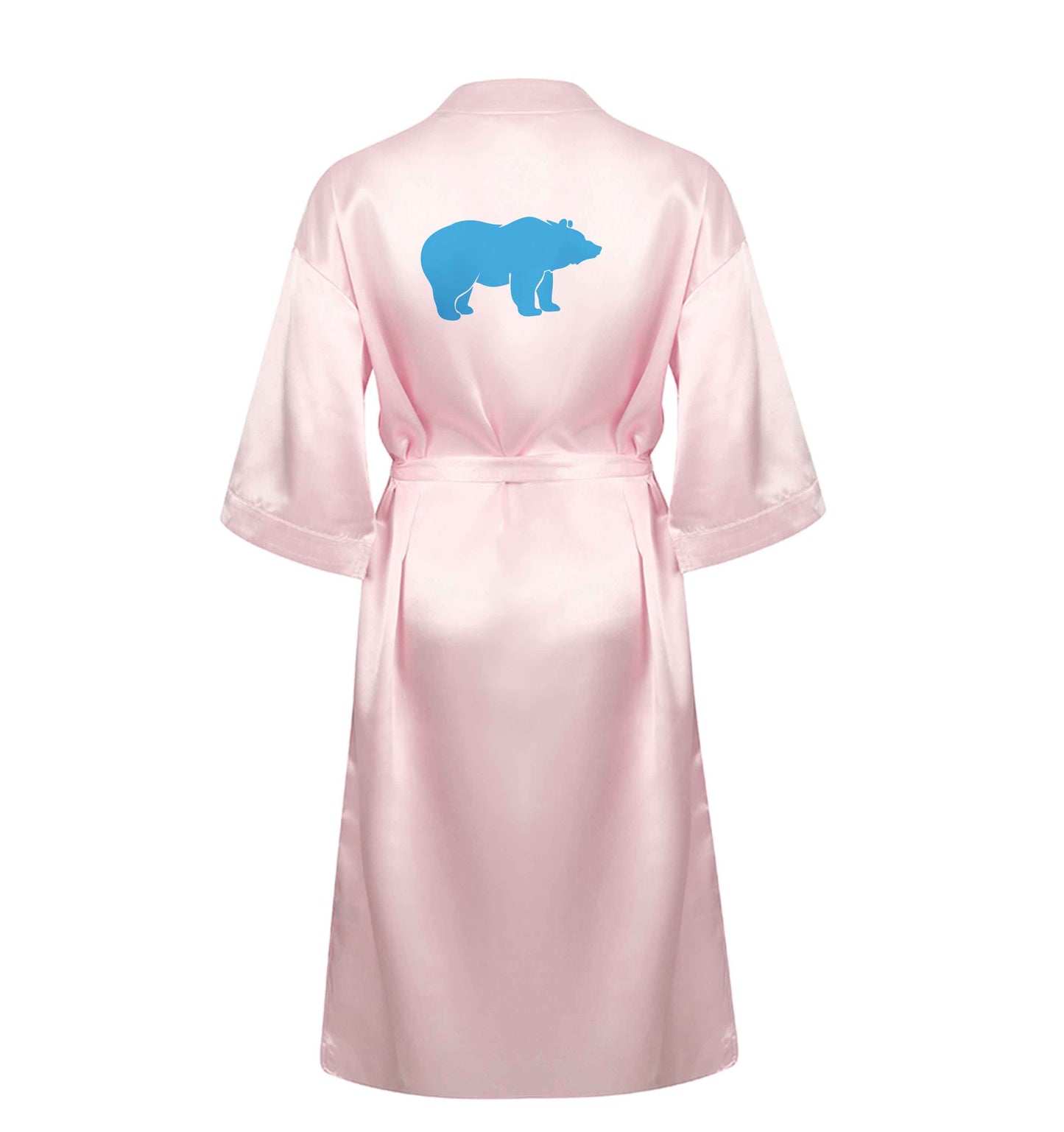 Blue bear XL/XXL pink ladies dressing gown size 16/18