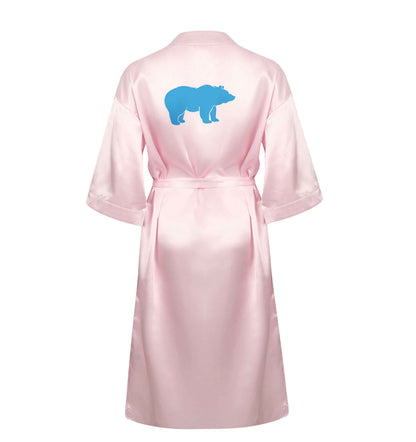 Blue bear XL/XXL pink ladies dressing gown size 16/18