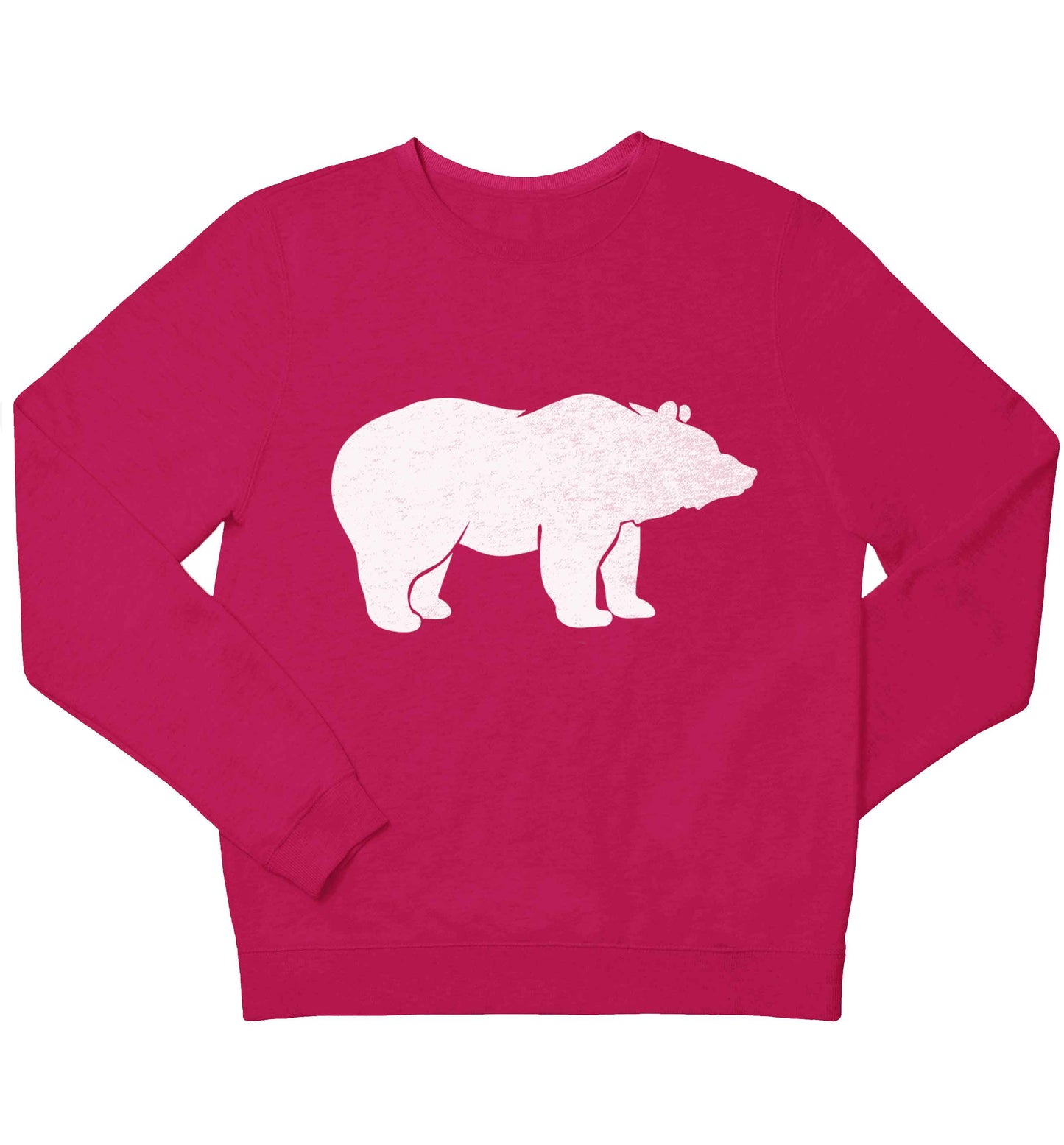Blue bear children's pink sweater 12-13 Years