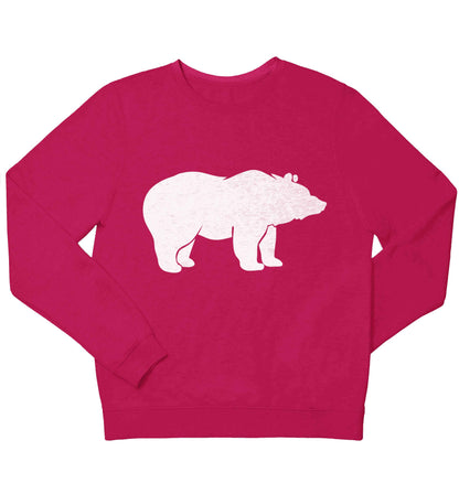 Blue bear children's pink sweater 12-13 Years