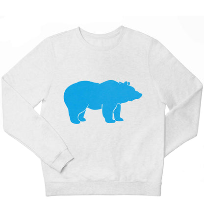 Blue bear children's white sweater 12-13 Years