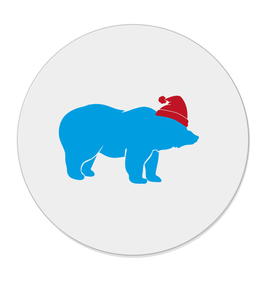 Blue bear Santa | Magnet